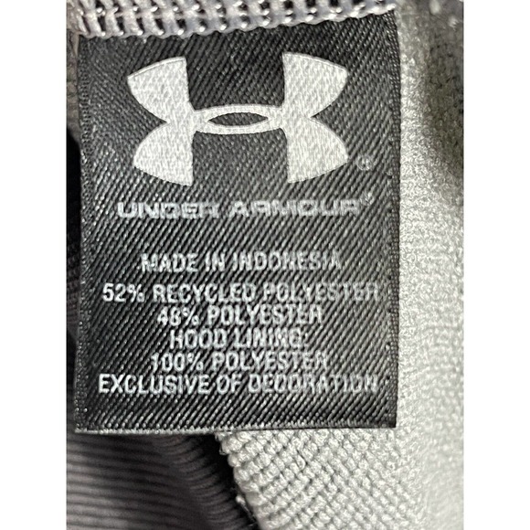 Under Armour Catalyst Loose Allseason‎ Gear Hoodie Mens L Pouch Pockets Gray - Picture 11 of 11